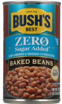 BUSH'S Baked Beans 'Zero Sugar Added' Slow Simmered & Seasoned to Perfection 780 gr